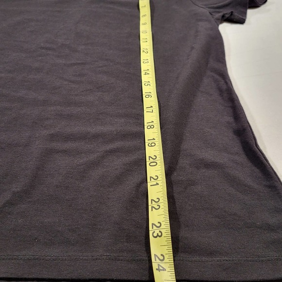 Tommy Hilfiger XS Shirt Gold Shiny Studs Semi Fitted Crew Neck - Picture 5 of 11